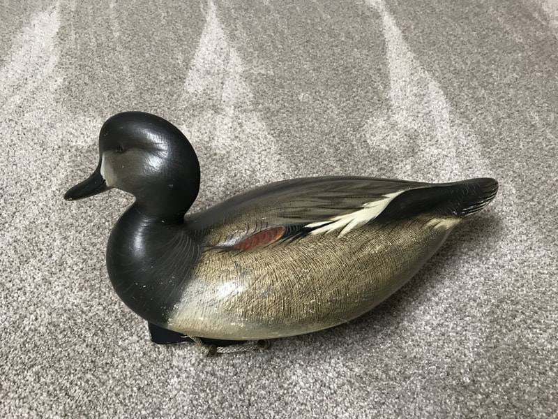 Win this Gadwall decoy by Jim Schmiedlin at the 2023 ODCCA show.
